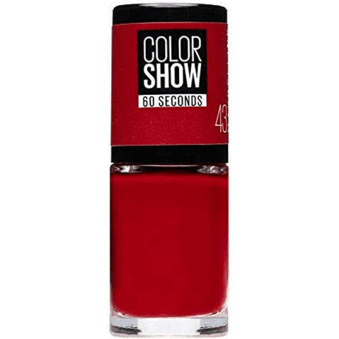 Maybelline Color Show Nail Polish 43 Red Apple