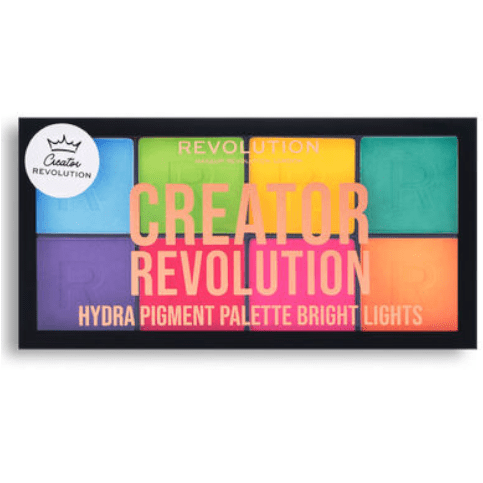 Makeup Revolution Creator Hydra Pigment Palette Bright Lights