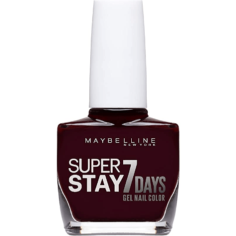 Maybelline Tenue Strong Pro Nail Gel 287 Midnight Red | Nail Polish | nada-hidden | Maybelline New York