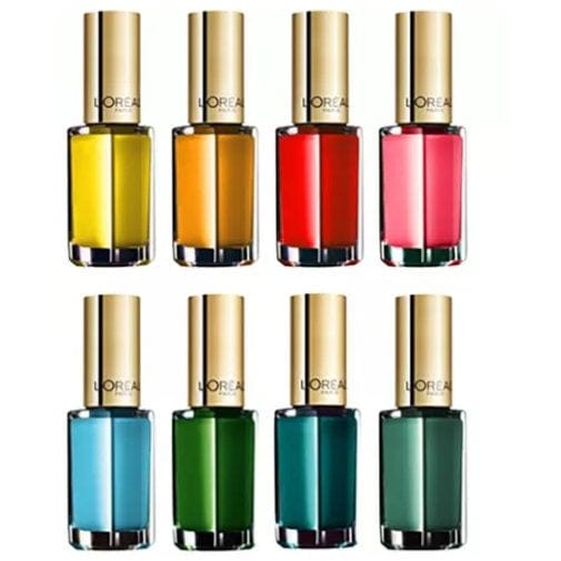L'Oreal Color Riche Nail Polish - Assorted Pack of 5 for £4.99 - becauseyouregorgeous.com