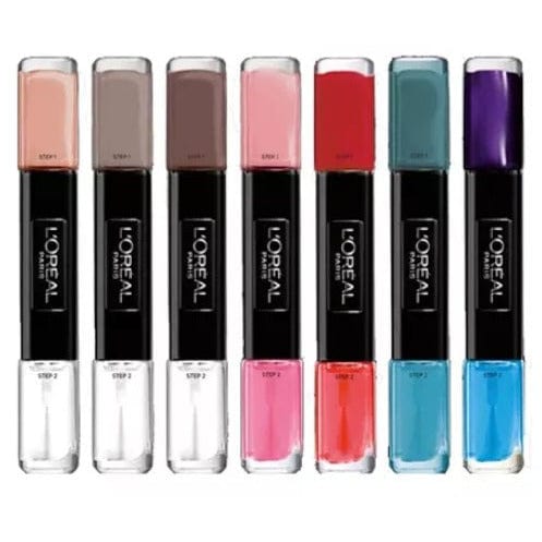 L'Oreal Paris Long Lasting Infallible Duo Gel Nail Polish - Assorted Pack of 3 for £4.99 - becauseyouregorgeous.com