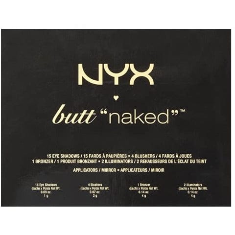 NYX Butt Naked Eyes Makeup Palette - becauseyouregorgeous.com